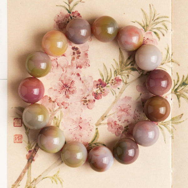 Multicolor Agate bracelet