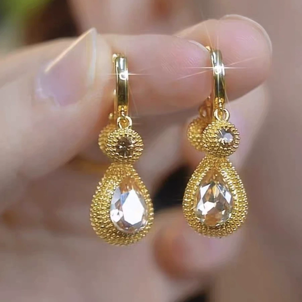 Zircon Durian Earrings