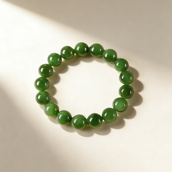 Natural Russian Jade Bracelet