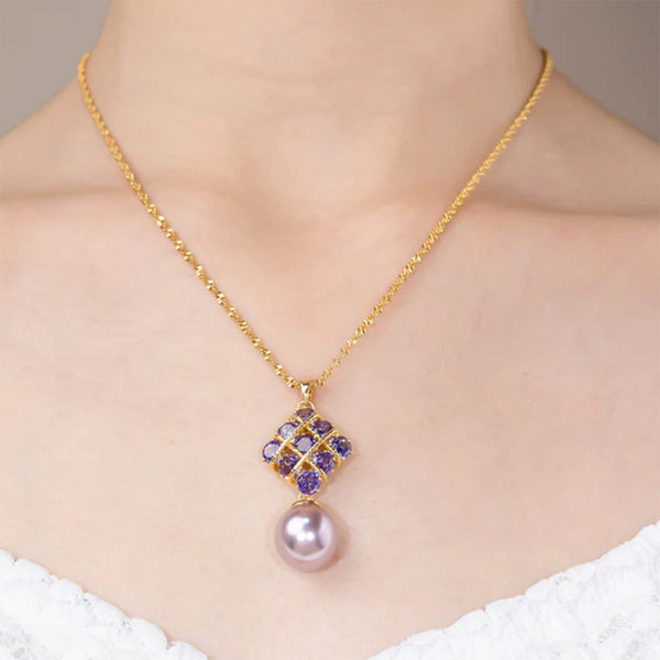 New zircon light luxury necklace