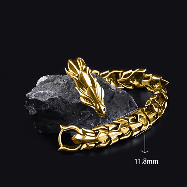 Vintage Dragon Head Dragon Bracelet