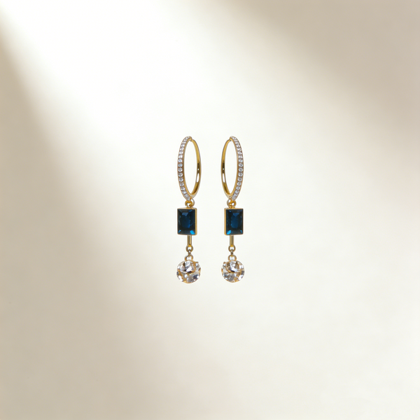 Tassel Diamond Ball Earrings