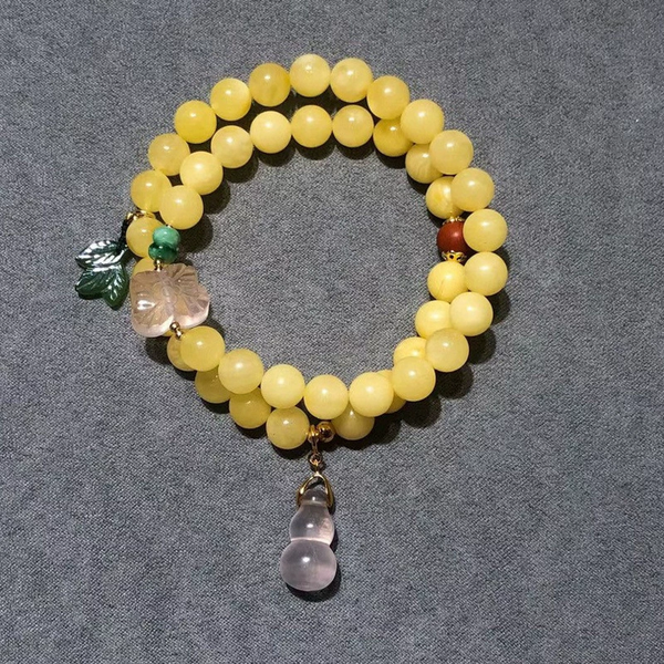 Butterfly gourd natural agate bracelet