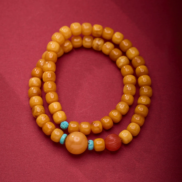 Turquoise double circle natural agate bracelet