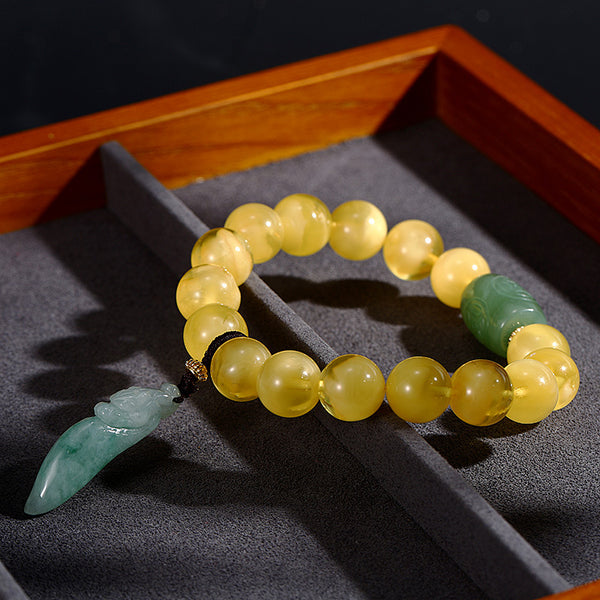 Confidence Enhancement Natural Agate Bracelet