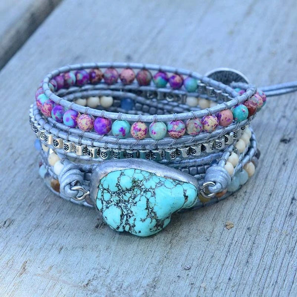 Turquoise & Amazonite Bracelet