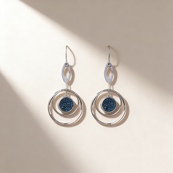 Interlocking Hoop Earrings