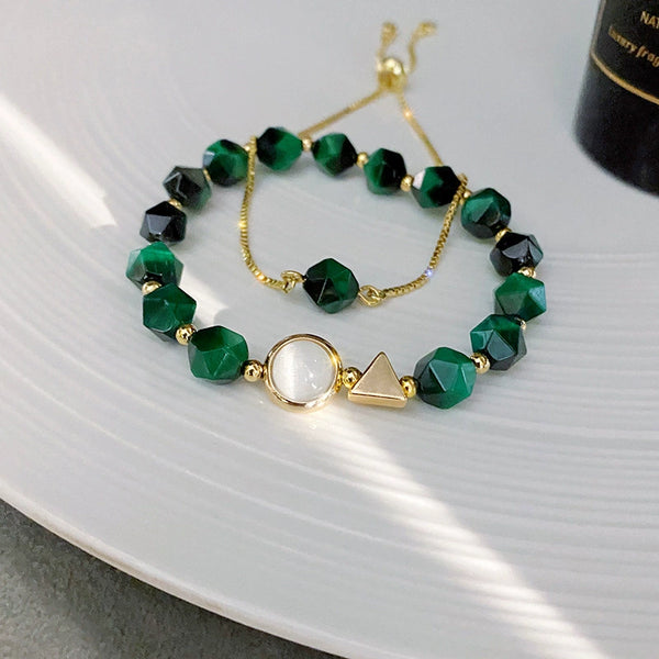 Natural tiger eye stone bracelet