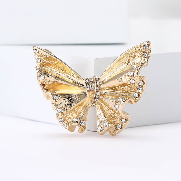 Butterfly Diamond Brooch