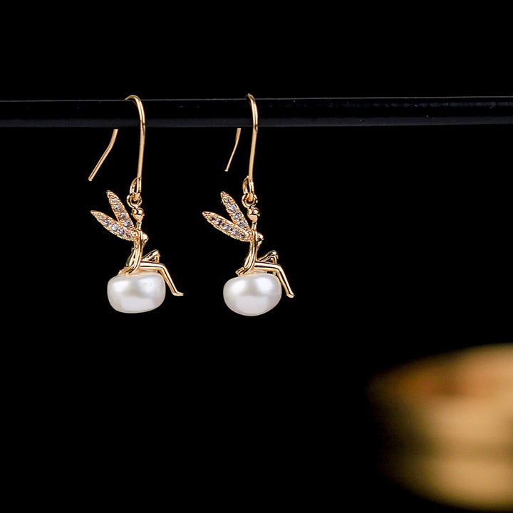 Little Elf ? pearl earrings