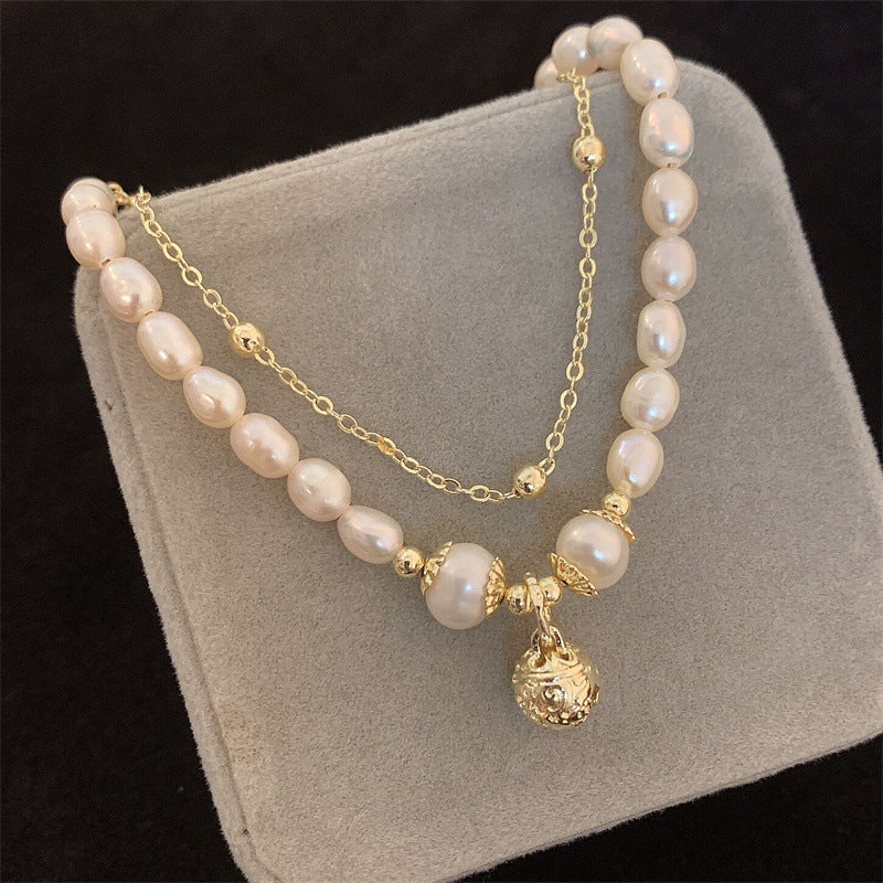 Lucky Bell • Pearl bracelet – Deegnt